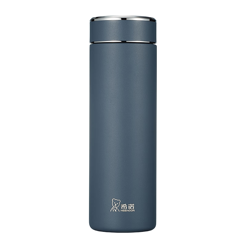 Heenoor Antibacterial Insulated Cup, 316L Stainless Steel Tea Mug for Men with Filter, Car Water Bottle, Mid-Autumn Festival Gift XN-9606K