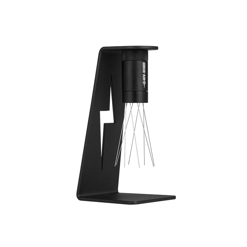 MHW-3BOMBER Lightning Powder Dispenser Needle 2.0 Adjustable Italian Coffee Powder Distributor for Evenly Dispensing And Distributing Ground Coffee