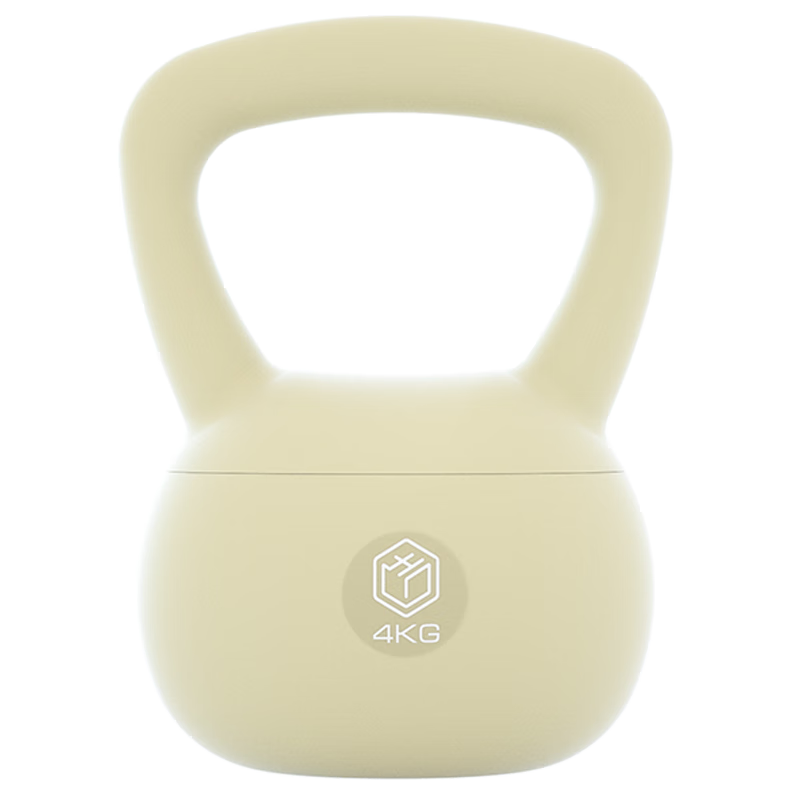 JD Original Soft Kettlebell for Men And Women, Fitness Kettlebell for Arm Exercises, Squats And Glute Workouts, Huahai, 4KG