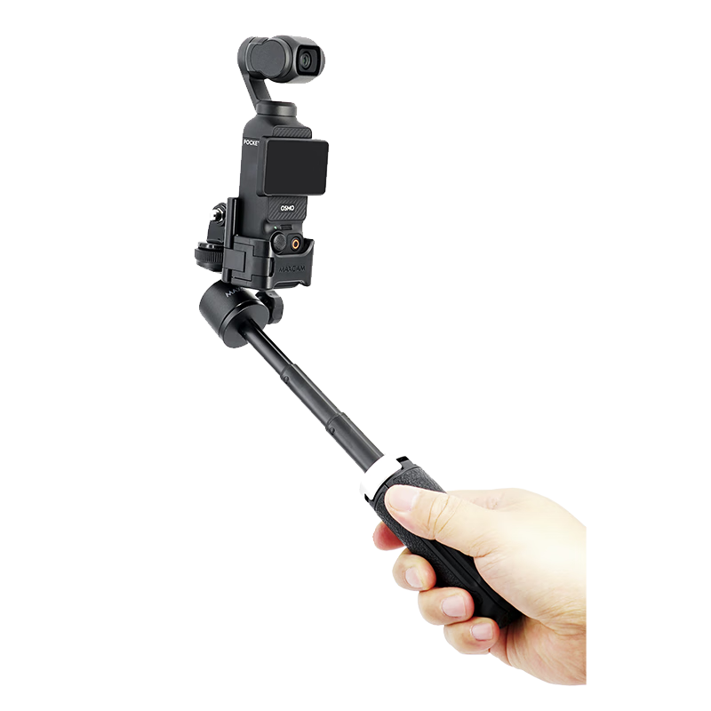 MAXCAM Suitable for DJI Osmo Pocket 4P/4/3, Mini Portable Fill Light, Selfie Stick, Tripod, Vlog Desktop Stand Accessories