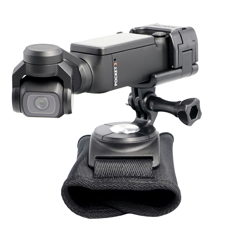 MAXCAM Compatible with DJI Osmo Pocket 4/3 Backpack Shoulder Strap Clip Mount Base, Dual-Shoulder Bag Strap Bracket Accessory