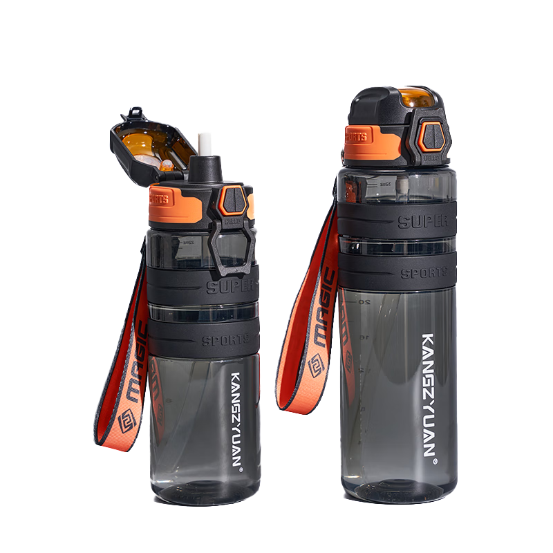 CICA Sports Water Bottle for Men, Large Capacity Tritan Shatterproof Water Bottle for Children, Students, School Use, Youth Water Bottle for Ages 12-18