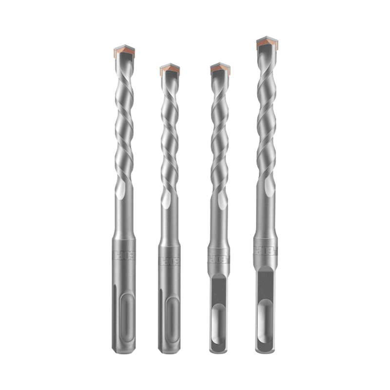 People Electric Hammer Drill Bit Square Shank Four-Groove Wall Penetration Cement Concrete Wall Opening Construction Impact Drill Bit 16*350
