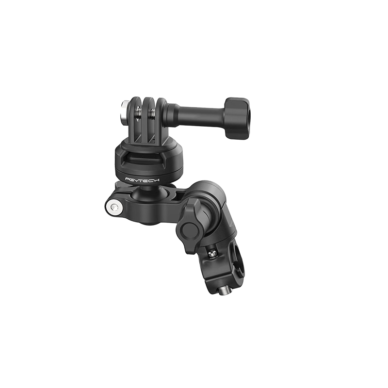 PGYTECH Action Camera Mount, Pocket3 Motorcycle Rearview Mirror Bracket, Metal Clamp, Insta360 Cycling Mount, GoPro Multifunctional Live Streaming Photography Action5pro Bracket