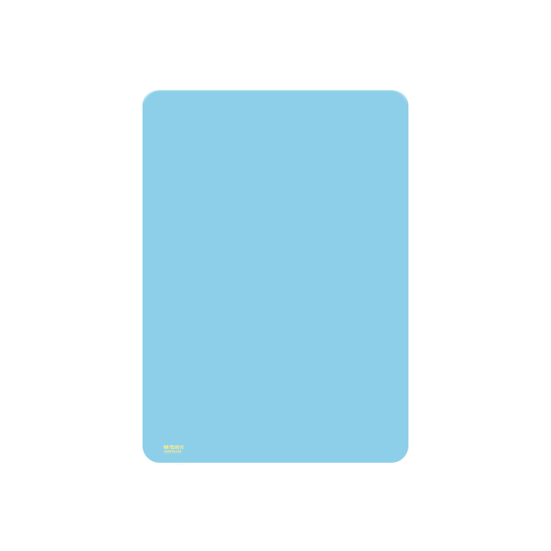 M&G Stationery A4 Exam Writing And Drawing Pad for Primary School Students, Soft Transparent Desk Mat for Study, Exam-Specific for Middle School, High School, Civil Service Exams, Postgraduate Entrance Exams, National Exams EVA Frosted Blue