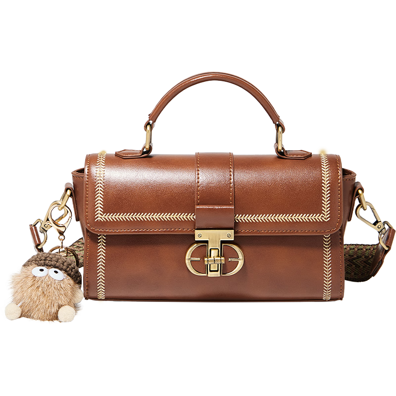 FOXER Women's Handbag, Large Capacity Tote Bag, Shoulder Bag, Crossbody Bag, Small Purse, Light Luxury Valentine's Day Gift