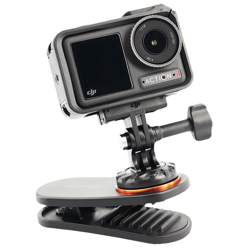 MAXCAM, Suitable for DJI Osmo Action 6/5/4 Action Camera Backpack Strap, Shoulder Strap, Fixed Base, Double Shoulder Bag Strap, Clip Bracket Accessories