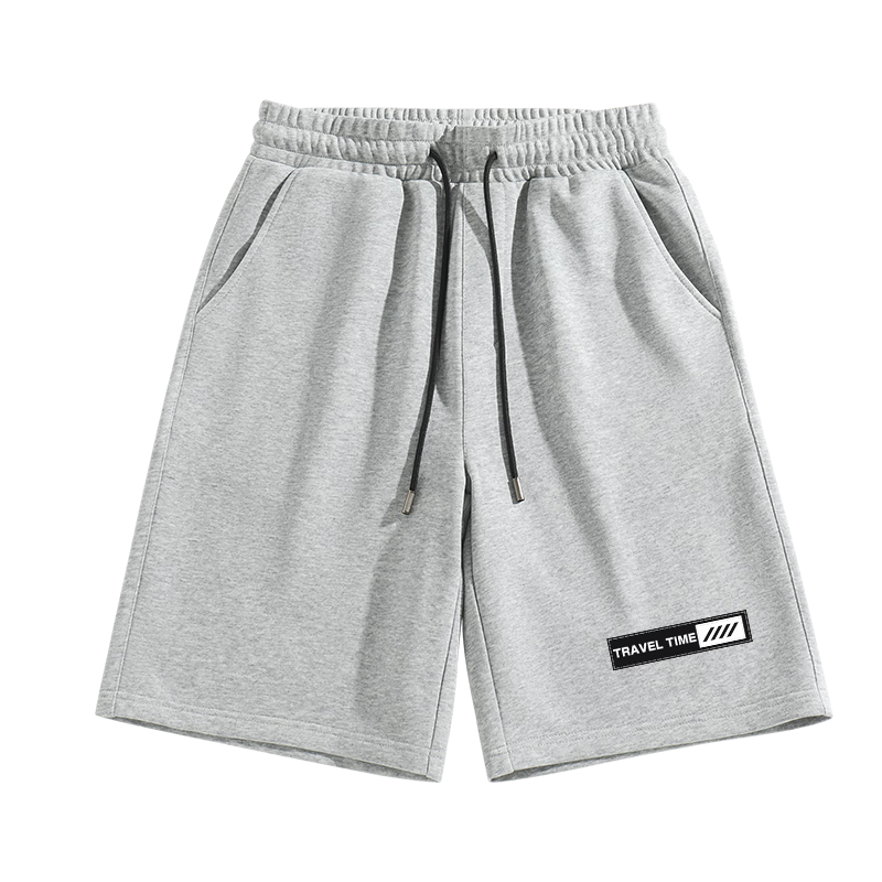 Baleno Men's Cotton Shorts Summer Trendy Loose Fit Plus Size Beach Pants Youth Sports Breathable Casual Pants