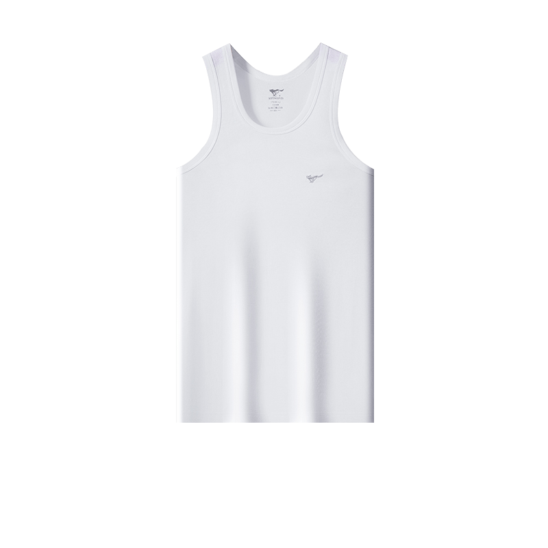 SEPTWOLVES [100% Cotton] Men's Tank Top, Pure Cotton 7A Antibacterial Sweat-Absorbing Breathable All-Cotton Sports Fitness Undershirt, Soft And Comfortable
