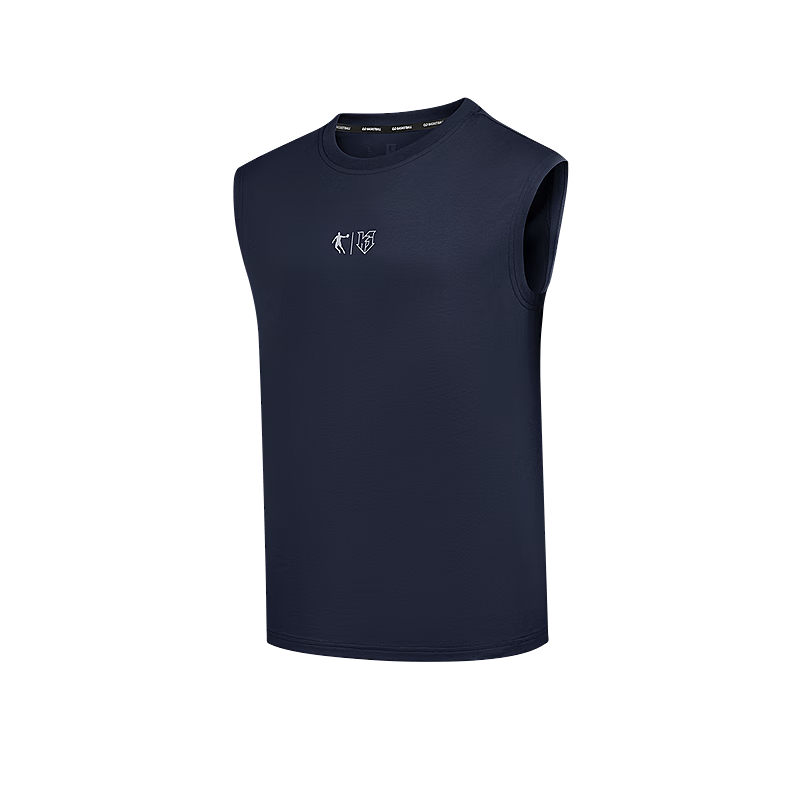 QIAODAN Men's Tank Top, Summer Sports Quick-Dry T-Shirt, Moisture-Wicking Sleeveless Basketball Jersey, Fitness Workout Shirt