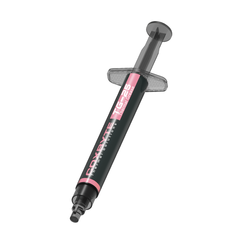 COXBYTE Thermal Paste (13.8 Coefficient), 2g Package, TG-25 Thermal Paste Gel, Suitable for CPU/GPU, Laptops, Gaming Laptops, Desktop Computers, Graphics Cards, Air Cooling, Water Cooling, And Overclocking