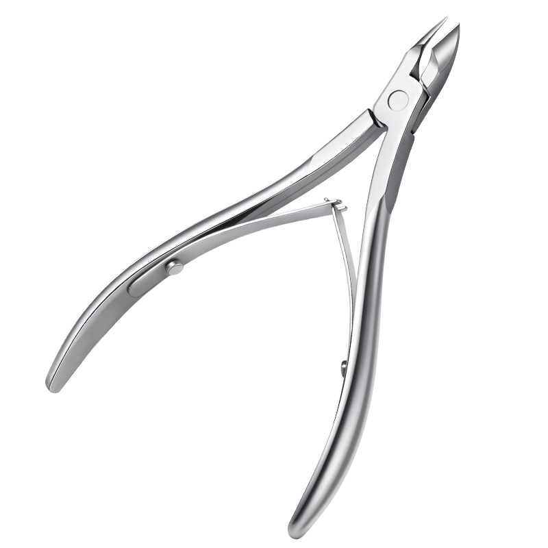 Sijiang, Cuticle Nipper with Diagonal Tip, Callus And Nail Clipper, Stainless Steel, for Removing Dead Skin And Hangnails, Single Piece