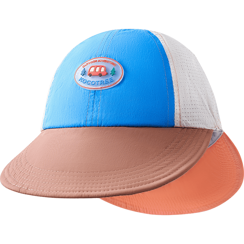 Kocotreekk Kids Convertible Double Brim Sun Hat Spring Summer Baby Baseball Cap Duckbill Cap