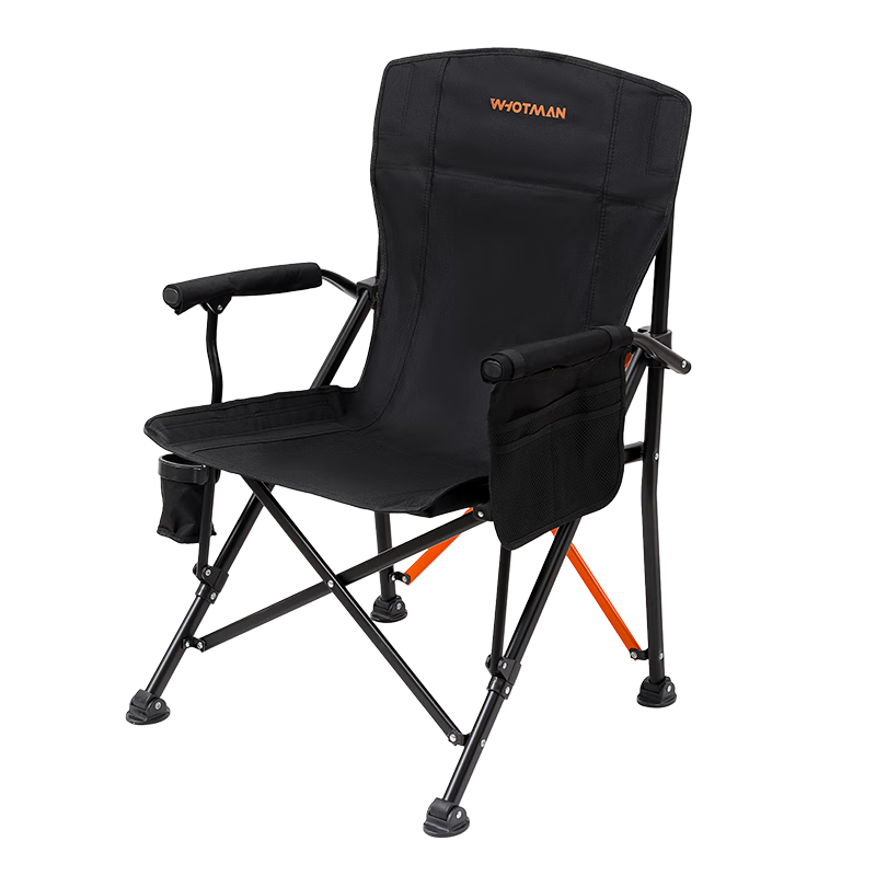 Woteman Folding Chair, Director's Chair, High Back, Quilted, Outdoor Camping, Picnic, Leisure Fishing Chair, Large G76372