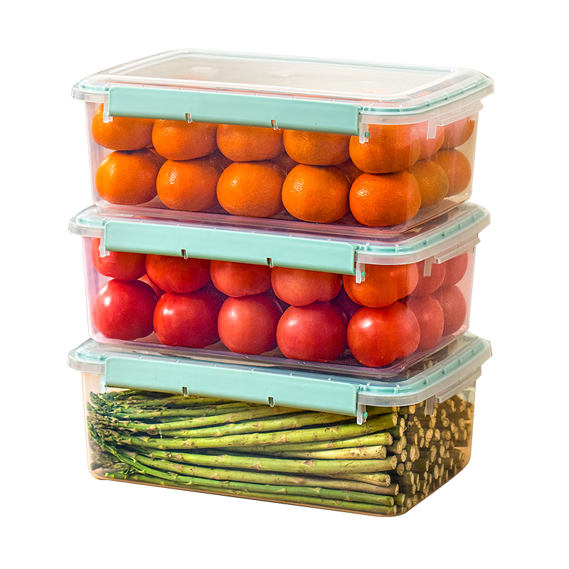 Xitianlong Plastic Airtight Food Storage Container Large Capacity 8.4L Refrigerator Organizer Box for Snacks, Dried Fruits, and Storage