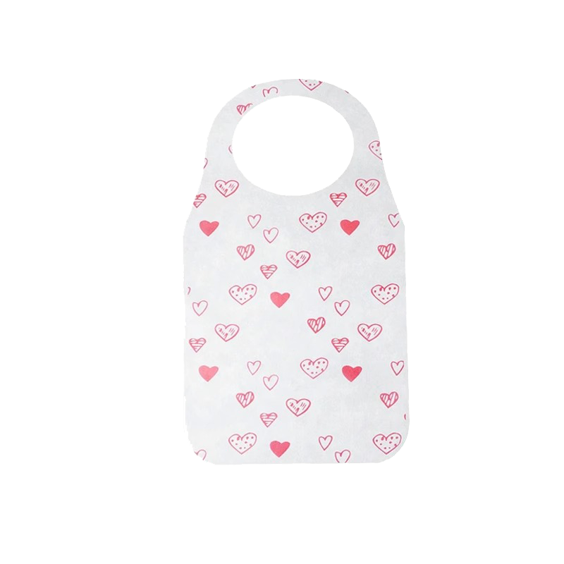 PINYU Disposable Apron, Comfortable And Breathable, Oil-Proof, Splash-Resistant, for Hot Pot Dining And Gatherings, Kitchen Neck Gaiter, Heart-Shaped Pullover Style