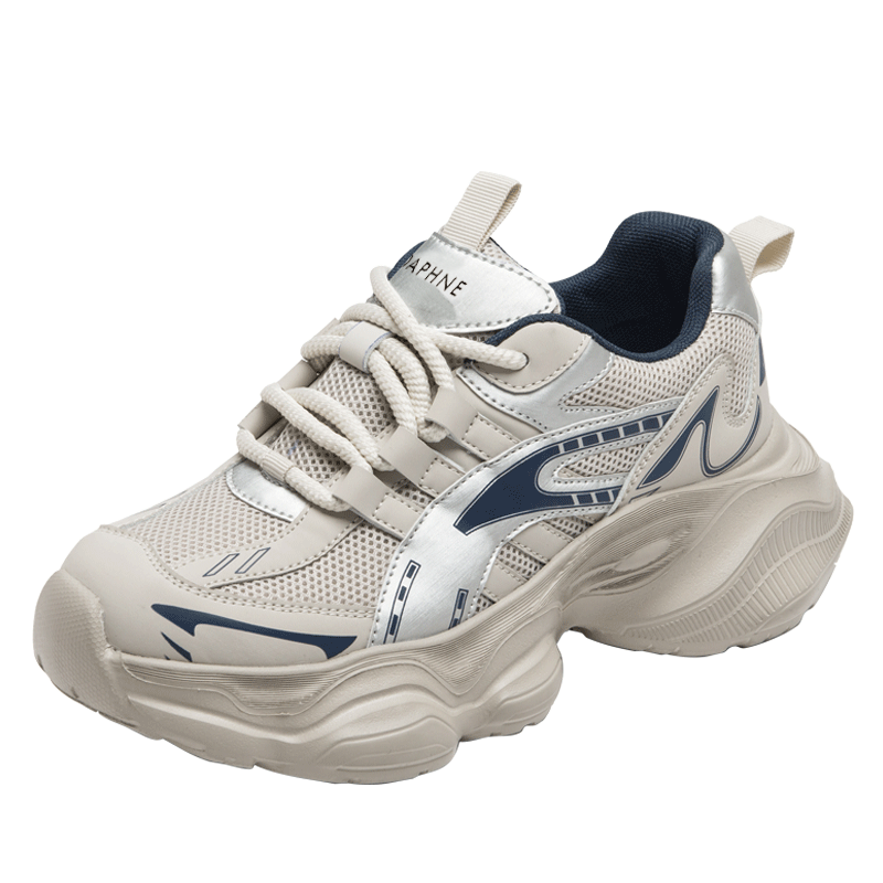 DAPHNE Soft-Soled Dad Shoes for Women, 2026 Autumn New Lightweight Outdoor Hiking Height-Increasing Women's Shoes, Versatile Sports Casual Shoes for Wome