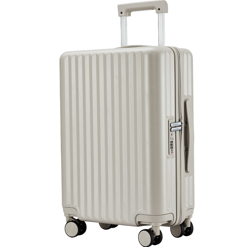KALA·Y Large Capacity Suitcase, Pure PC Travel Case, Business Trip Luggage, 24-Inch, Unisex, Spinner Wheels, Combination Lock
