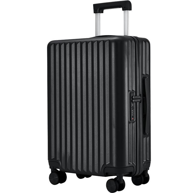 KALA·Y Large Capacity Suitcase, Pure PC Travel Case, Business Trip Luggage, 20-Inch Carry-On Size, No Check-In Required, for Men And Wome