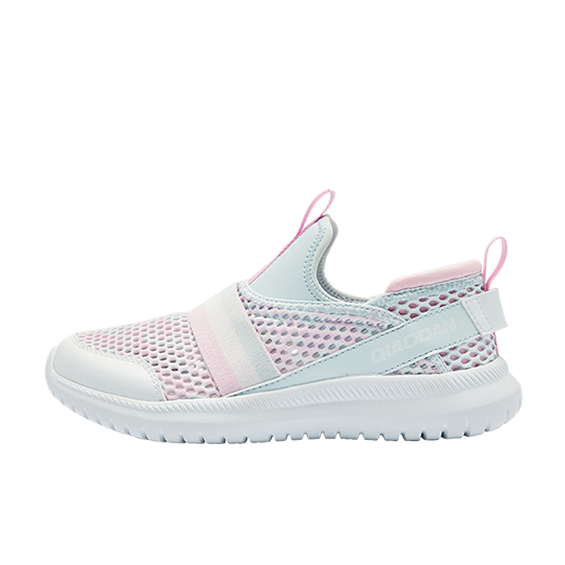 QIAODAN Children's Shoes, Summer Style, Girls' Big Kids Mesh Frame Shoes, Breathable Running Shoes-36