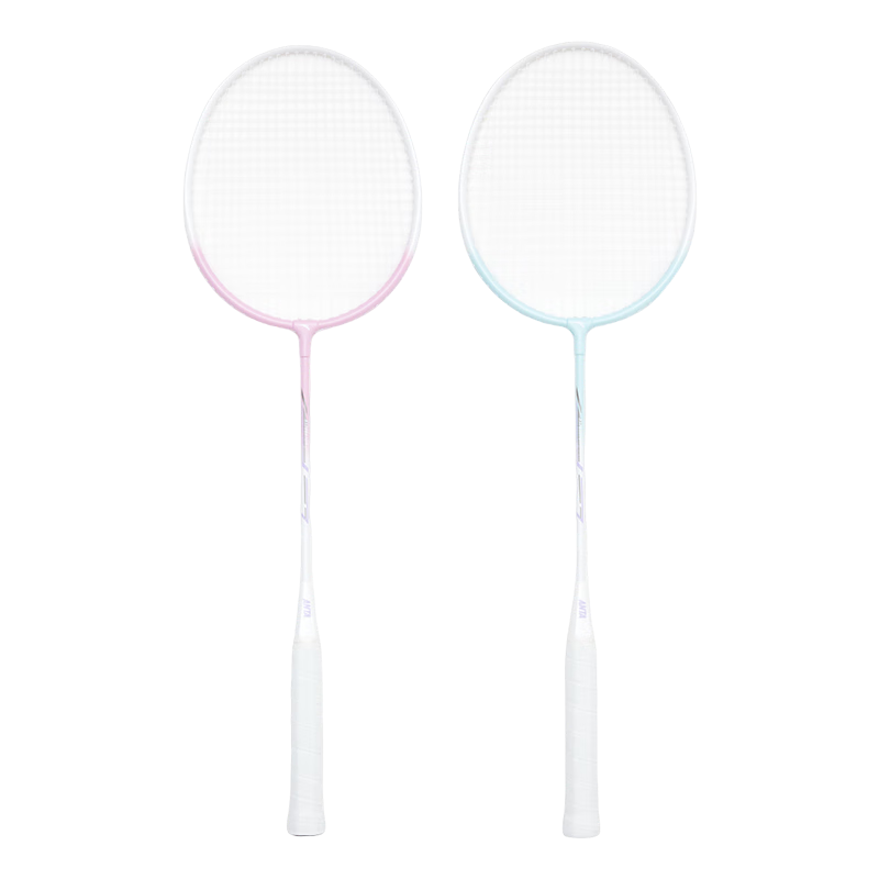ANTA Badminton Racket Set for Men And Women, Durable Deep Groove Competition Double Rackets with Free Nylon Shuttlecock Set