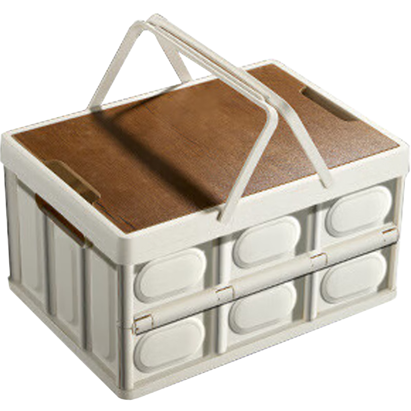 Beifute Outdoor Camping Trunk Storage Box, Foldable Car Table, Portable Picnic Car Organizer And Storage Container