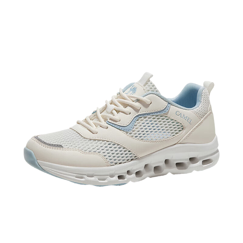 CAMEL Perforated Shoes, Summer Mesh Breathable Casual Shoes, Non-Slip Hollow Hiking Sneakers for Men And Wome