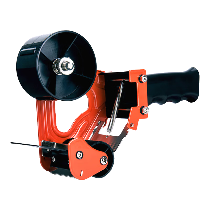 Deli Handheld Packaging Tape Dispenser, Suitable for Tape Width up to 60mm, Large Tape Cutter, Office Supplies, Black 800
