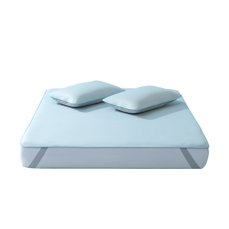 Bailisi Shuixing Jiafang Brand Student Dormitory Cooling Mat, Ice Silk Mat, Class A Cool Soft Mat, Machine Washable, Fitted Sheet Style, 1.2 Meters