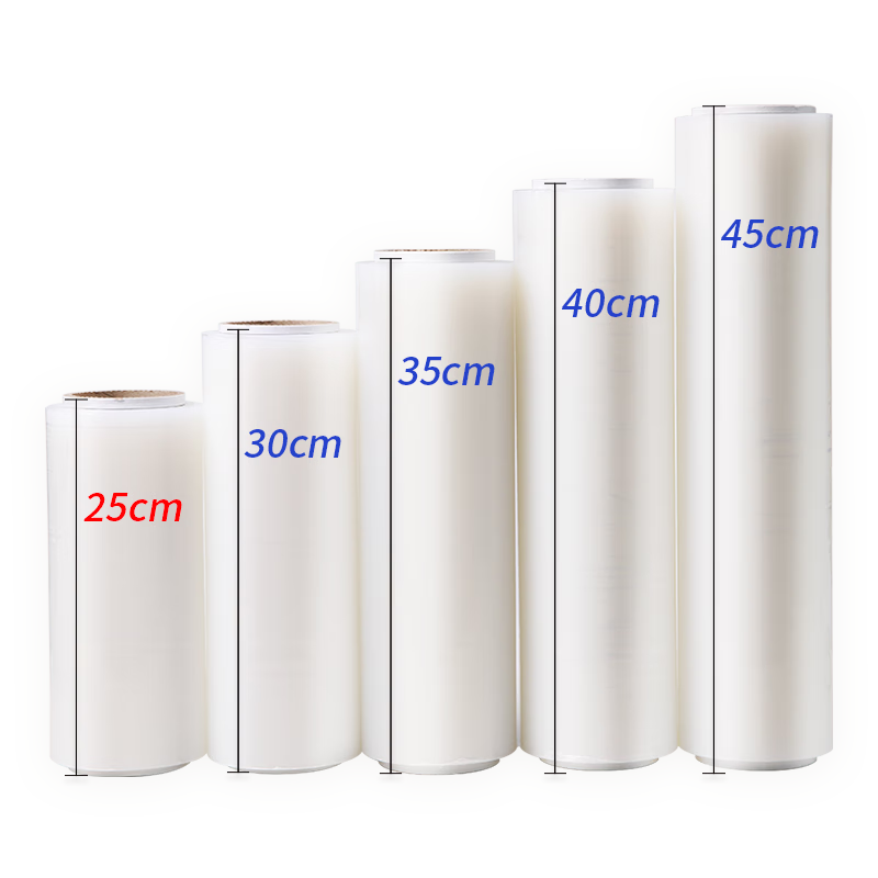 Yessel Food Wrap, 25CM X 500 Meters, Food Grade PE, Microwave Safe, Commercial Use, Large Roll, Tear Off, Disposable