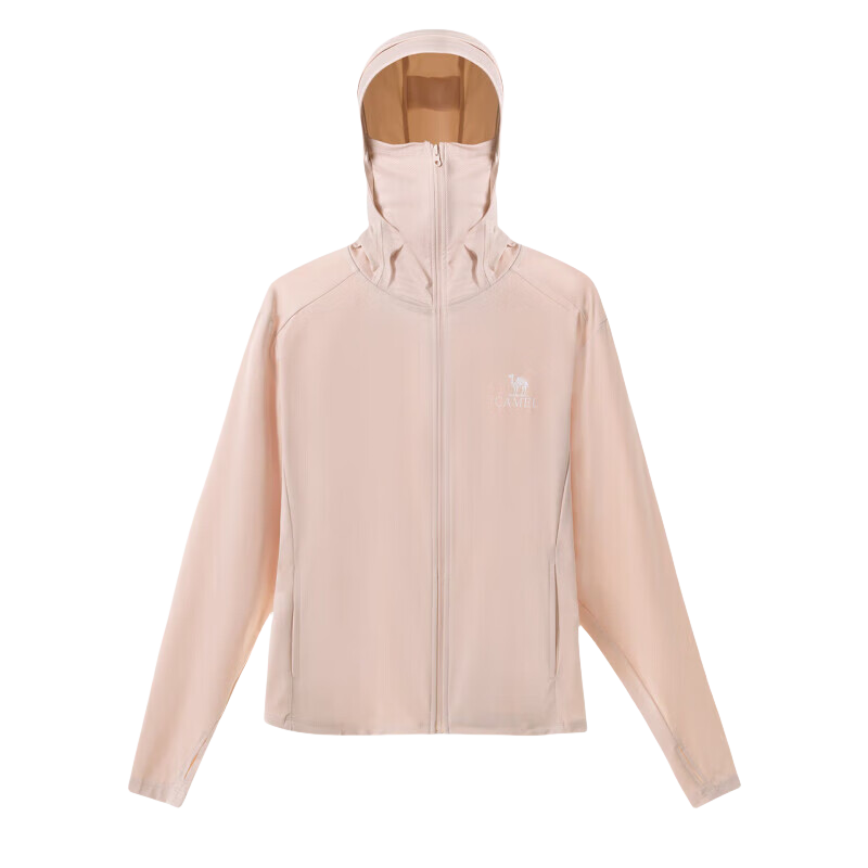 CAMEL Original Yarn Sun Protection Clothing for Men, 2024 Spring And Summer New Style, Cool And Breathable Outdoor Sun Protection Skin Coat Jacket for Women 0004