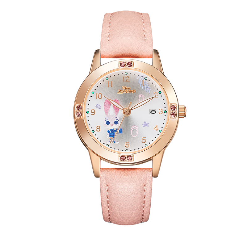 Disney Judy Collaboration Cute Wristwatch for Primary, Middle And High School Students, Waterproof Children's Quartz Watch, Birthday Gift