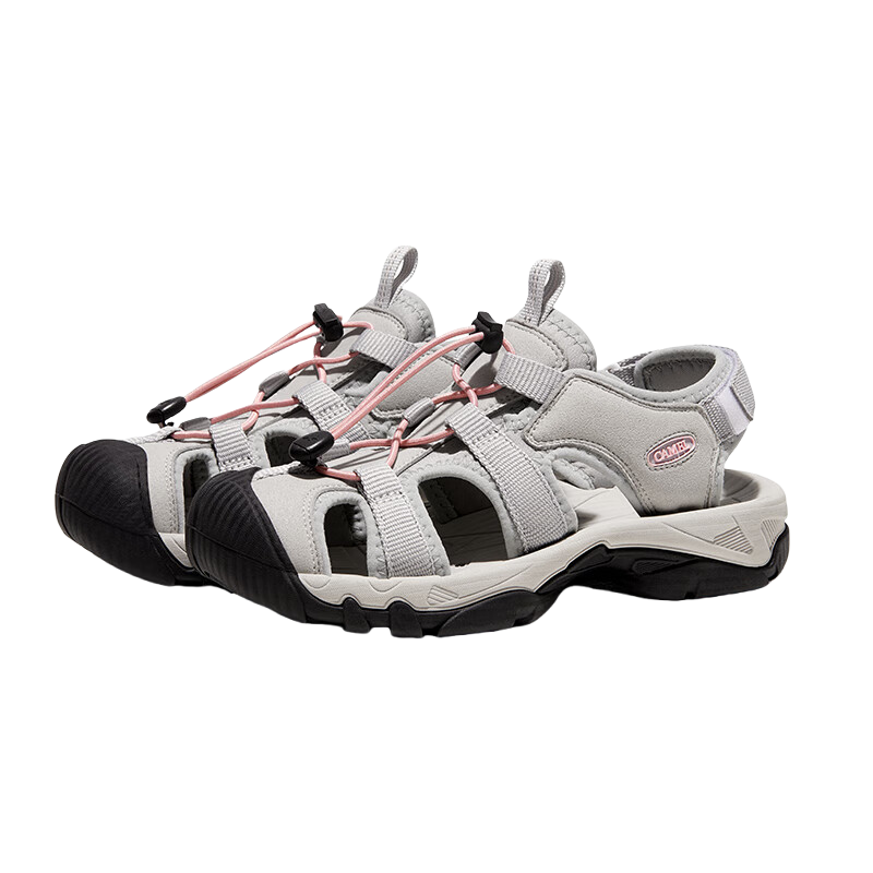 CAMEL Summer Outdoor Quick-Dry Water Trekking Sandals for Women Breathable Closed-Toe Beach Shoes F24B162016
