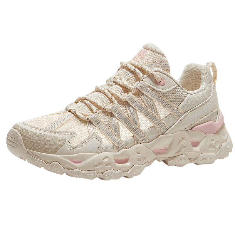 CAMEL [Wang Junkai's Choice - Qingyan] Hiking Shoes for Men And Women, Outdoor Breathable Sports Shoes, Non-Slip Wear-Resistant Trekking Footwear