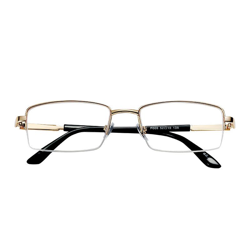 Jingpintang Reading Glasses, High-Definition Coated Semi-Rimless Metal Presbyopic Glasses for Men And Women, Sold by JD Flagship Store, Authentic Product, 100 Degrees