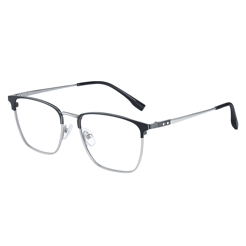 Pulais Unisex Multifocal Reading Glasses 250° Blue Light Blocking Pure Titanium Imported Presbyopia Glasses