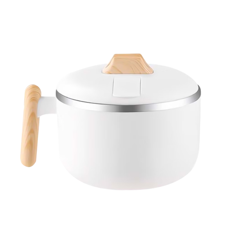 KATEI STORY Japanese Ramen Bowl, 316 Stainless Steel, Drainable, for Dormitory Use, with Lid, for Instant Noodles, Eating And Soup Bowl