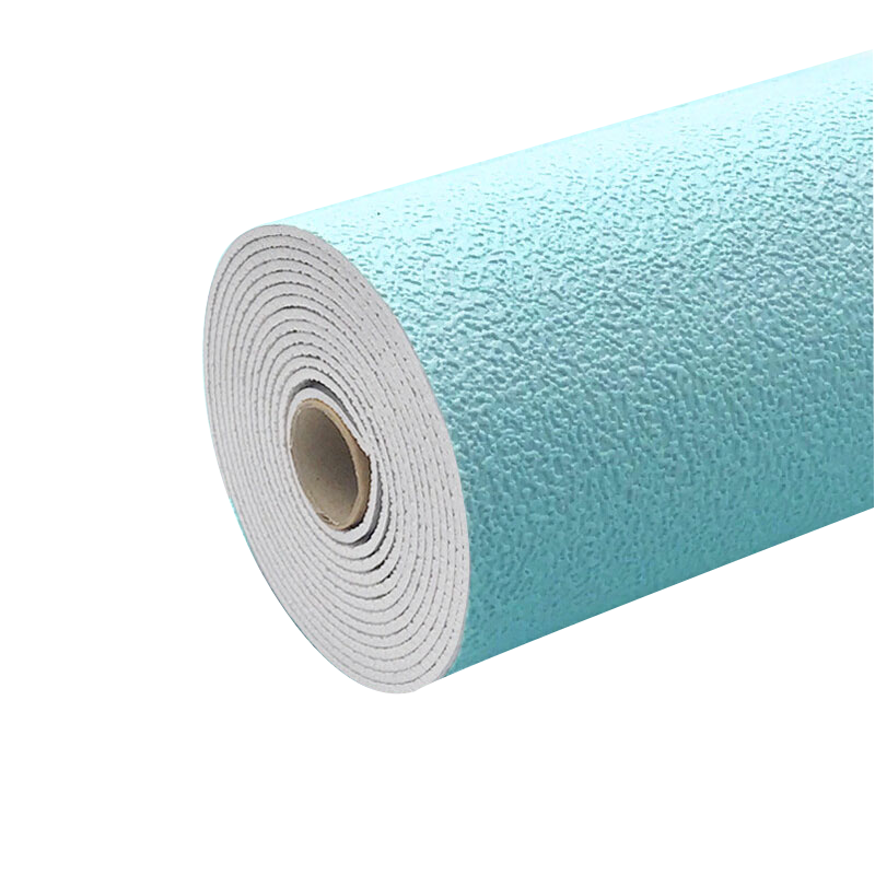Qinghua Anti-Collision Wall Sticker, IXPE Antibacterial Robin Blue 50*280cm, Waterproof And Moisture-Proof Soft Pack Wall Enclosure Self-Adhesive Children's Wallpaper