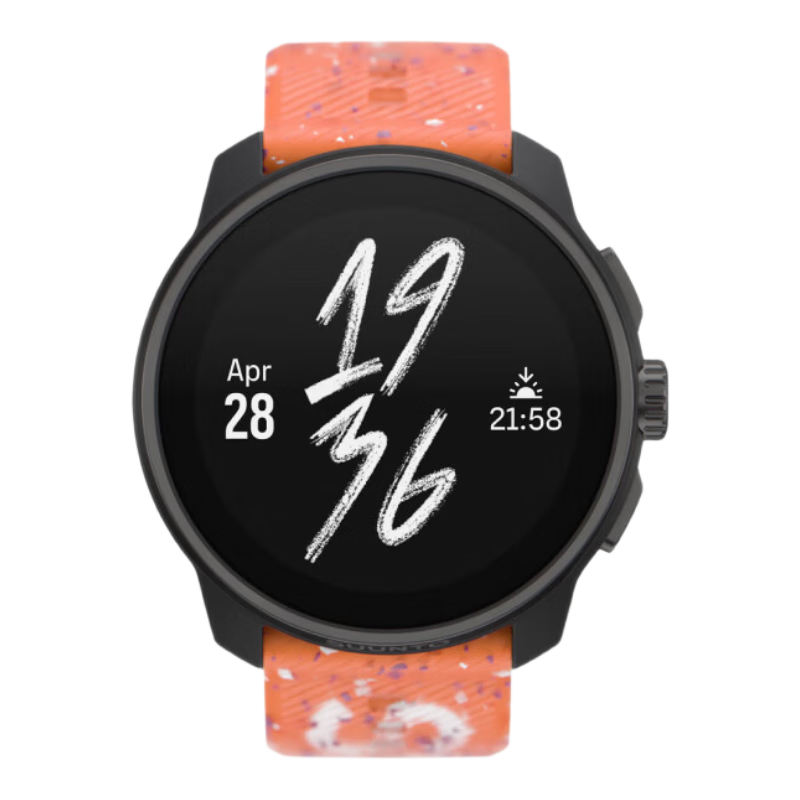 SUUNTO RACE S Lightweight Outdoor Training Wristwatch, Professional Running Smart Watch, Birthday Gift, Vibrant Orange