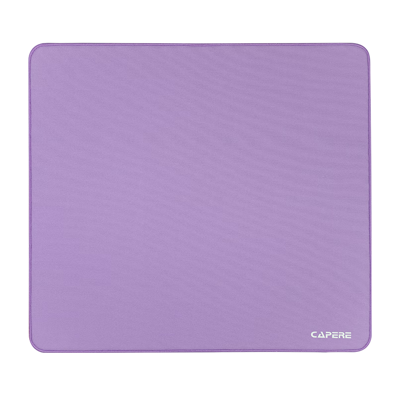 CAPERE (Armor) Gaming Mouse Pad for CS2 Valorant, Neutral Balance Mouse Pad for DOTA2 [Long] Type Zero Pad/Purple/450x400/Super Soft Rubber Base