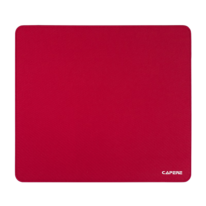 CAPERE (Kailai) Class Saturn Fine Surface Control Pad, Gaming Mouse Pad for CS2 And Valorant, [Jue] Red, 450x400x6mm