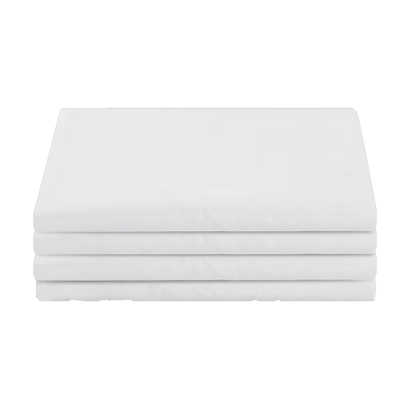 AVIVI Military Training White Bed Sheet, Pure White Double Bed Sheet for Home And Hotel Use, Skin-Friendly Single Bed Sheet, White, 230*250cm