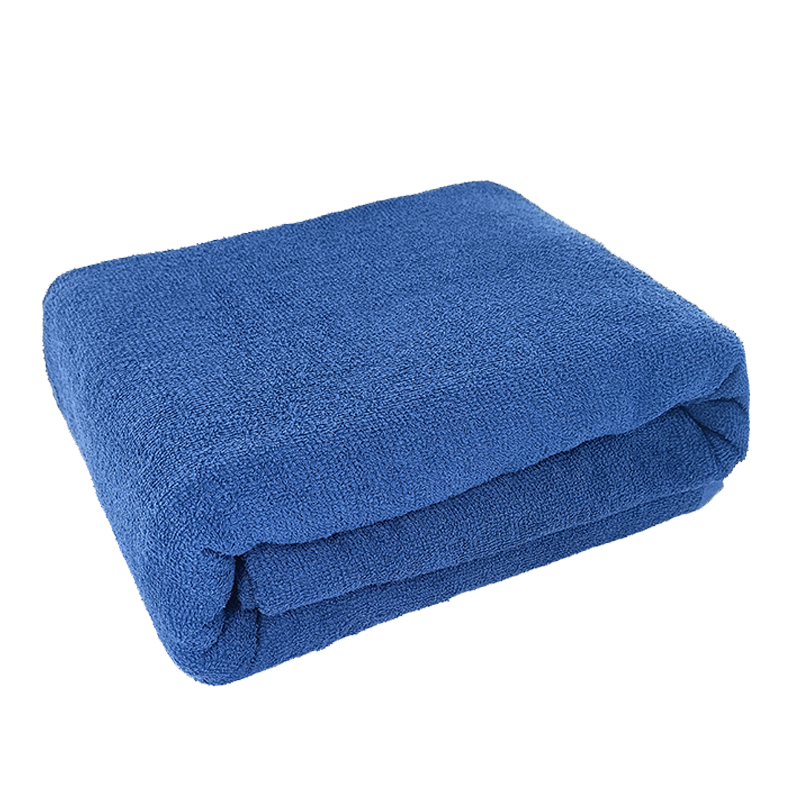 AVIVI Towel Blanket, Thickened Single-Person Air Conditioning Blanket, Thin Quilt, Nap Blanket, Navy Blue, 150x200cm