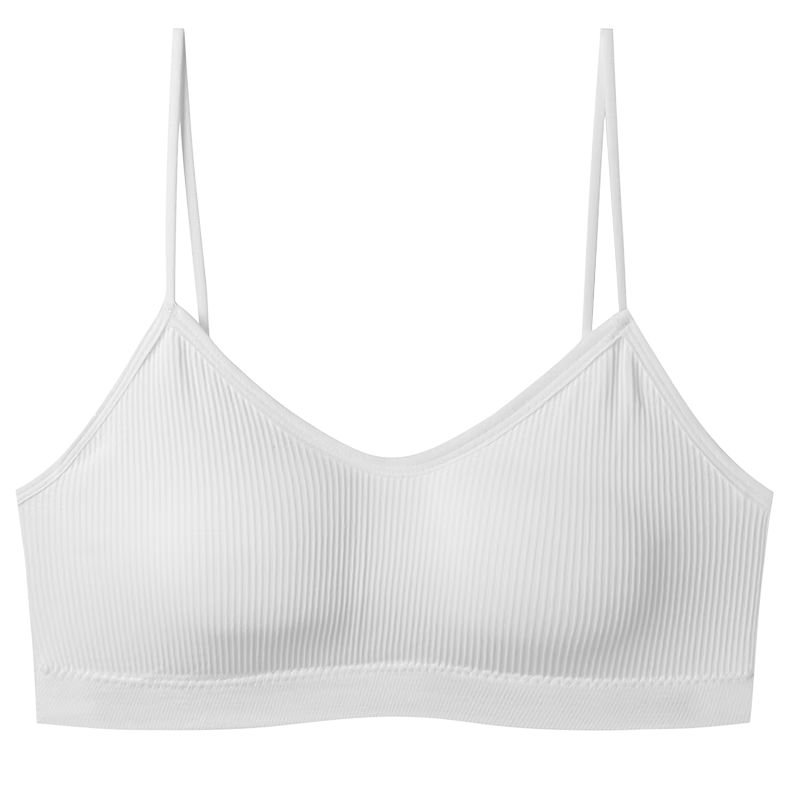 JOYTOUR Disposable Cotton Bra, No-Wash Travel Bra for Postpartum Care And Business Trips, Strap Style, XL Size