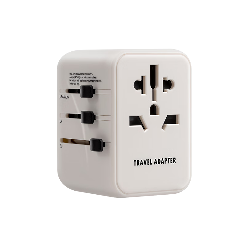 Jingxuan JINGDONG, Own Brand, Global Multi-Country Travel Adapter Plug, Universal for Overseas Travel/Study Converter, Suitable for UK/EU/Australia/Japan/Hong Kong Standards