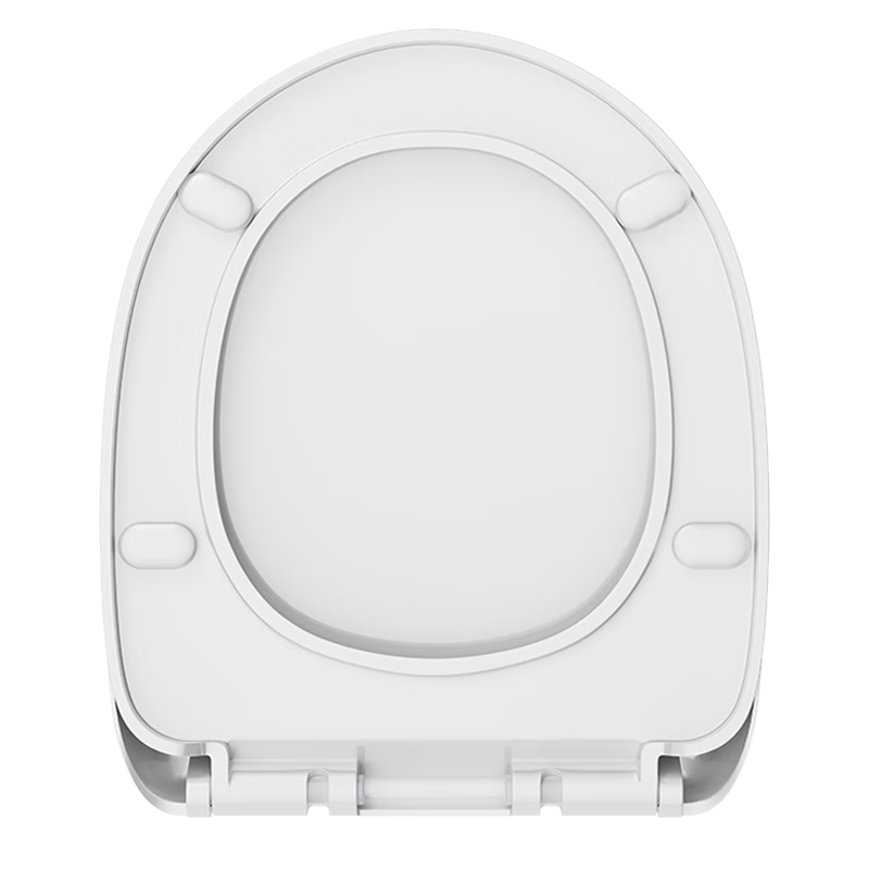 BSITN Slow-Close Toilet Seat, U-Shaped Enlarged Toilet Cover, Universal Toilet Ring Accessory, Thickened Quick-Release Toilet Seat B9061