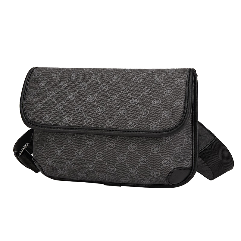 MARK FAIRWHALE Crossbody Bag, Shoulder Bag for Men, Commuter Phone Bag, Small Satchel, Valentine's Day Gift for Boyfriend Or Husband, Practical Present