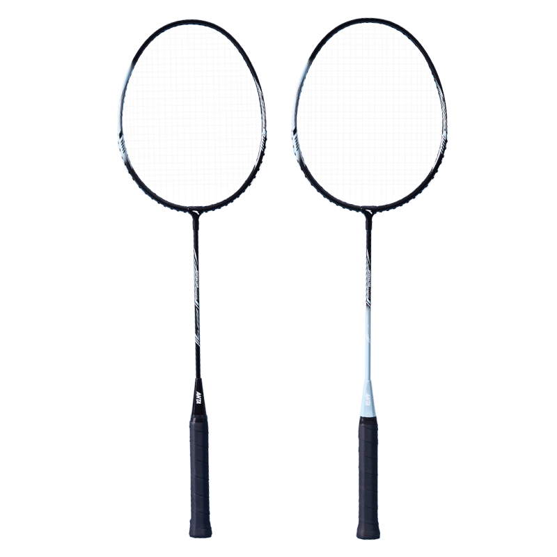 ANTA Badminton Racket Aluminum Alloy Basic Training Pair for Men And Women, with Free Gift (Racket Case + Three Durable Shuttlecocks)