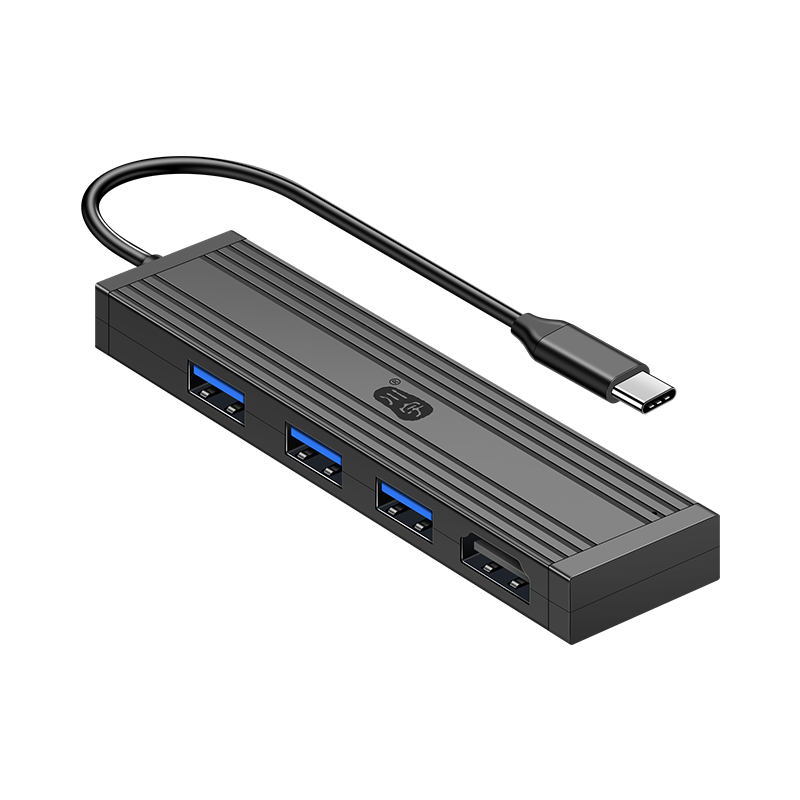 Chuanyu Type-C Expansion Dock, USB3.0 Hub, HDMI Adapter, Compatible with Apple MacBook, Huawei Laptops, IPad