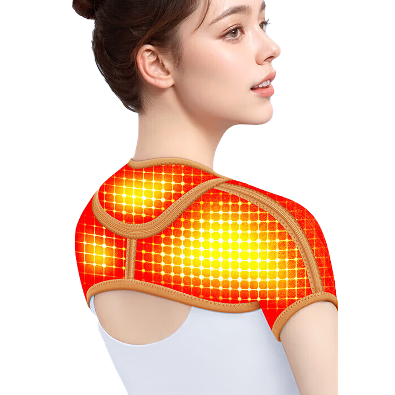 ZEAMO Medical Graphene Self-Heating Shoulder Warmer for Shoulder Periarthritis Therapy, Postpartum Care, Neck Heating, Sleeping Aid, Autumn And Winter Cold Preventio